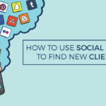 ways find new clients using social media