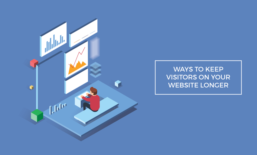 ways keep visitors website longer